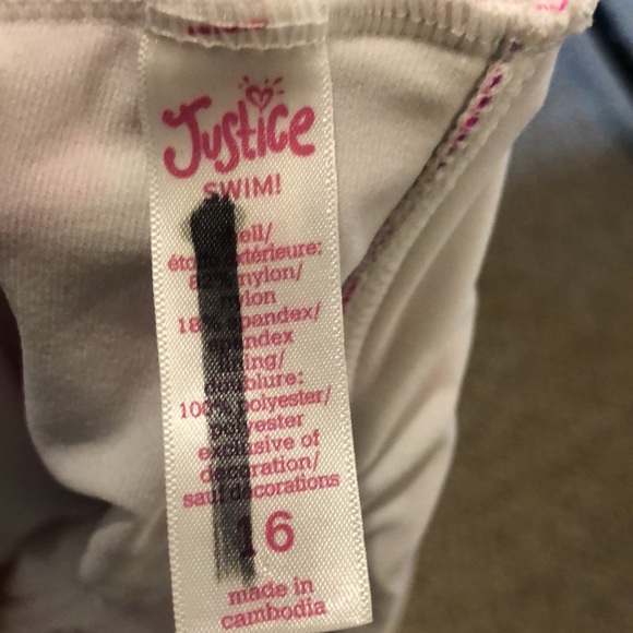 🌻3/$20🌻Justice size 16 swim top - Picture 3 of 3